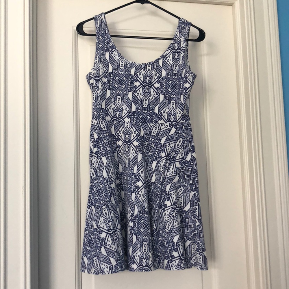 Blue Aztec Mini Dress!